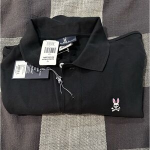 Black men’s golf shirt size XXL